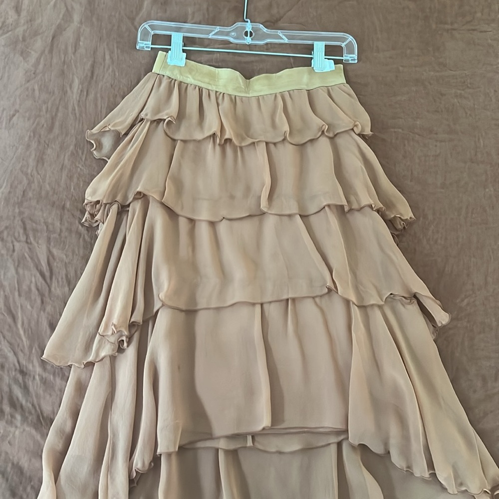 FLANNEL SIZE 0 HIGH WAISTED SKIRT